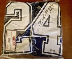 Larry Brown Signed Dallas Cowboys #24 Custom Jersey TRISTAR COA Super Bowl MVP