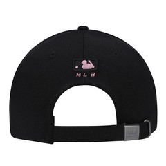 MLB Diamond Structured Ball Cap NY Yankees Black/Pink, Adjustable