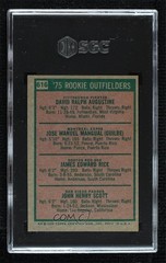 1975 Topps Outfielders Dave Augustine Pepe Mangual Jim Rice Rookie RC HOF 1n8q