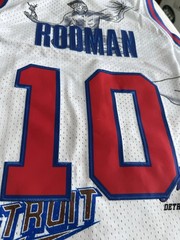 NEW Dennis Rodman City Jersey Sewn Large Stitched #10 Mens