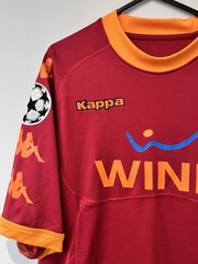 Original AS Roma 2010/11 Home Football Shirt Jersey Mens Kappa Medium UCL