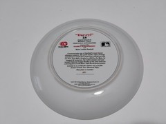 Darryl Strawberry signed Gartlan plate /2500 auto autograph New York Mets