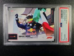 PSA 10 Sergio Perez Mexican Flag Azerbaijan Win 2021 Formula 1 F1 Topps Now #15