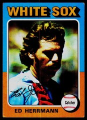 1975 Topps #219 Ed Herrmann – VG