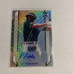 2021 Leaf Metal Draft Pedro Pineda Prismatic Silver Auto #BA-PP1