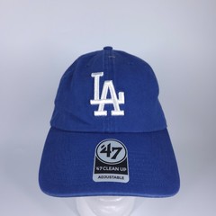 LA Dodgers Hat Cap Blue Strapback Embroidered Los Angeles MLB Baseball &rsquo;47 Brand