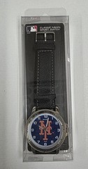 New York Mets Classic Men&rsquo;s Watch Black Band (NEW, but may need battery)
