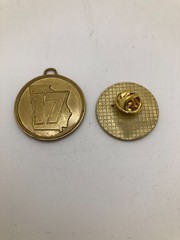 Atlanta United FC Lapel Pin and Medallion Set (2)