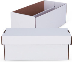 5Ct Graded Shoe Box for 300 Toploaders & 100 Graded Cards Storage