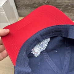 Gonzaga Bulldogs Hat Cap Strap Back Mens OSFM Blue NCAA Basketball Signatures