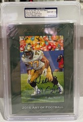 WILLIE ROAF 2016 HISTORIC AUTOGRAPHS ART OF FOOTBALL SERIES 1 09/10 GEM MT 10