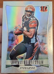 JERMAINE GRESHAM 2012 PRIZM FOOTBALL SILVER PRIZMS REFRACTOR RARE!! #42