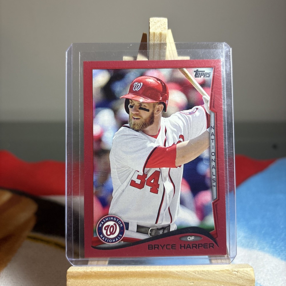 2014 Topps Target Red Border #100 Bryce Harper Nationals