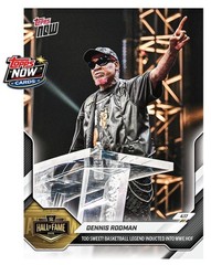 2026 Topps Now WWE #HOF4 Dennis Rodman Chicago Bulls Detroit Pistons – PRESALE