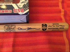 Alan Rosen « Mr.Mint » Autographed Bobblerhead & Mini Baseball Bat/L@@K!!!