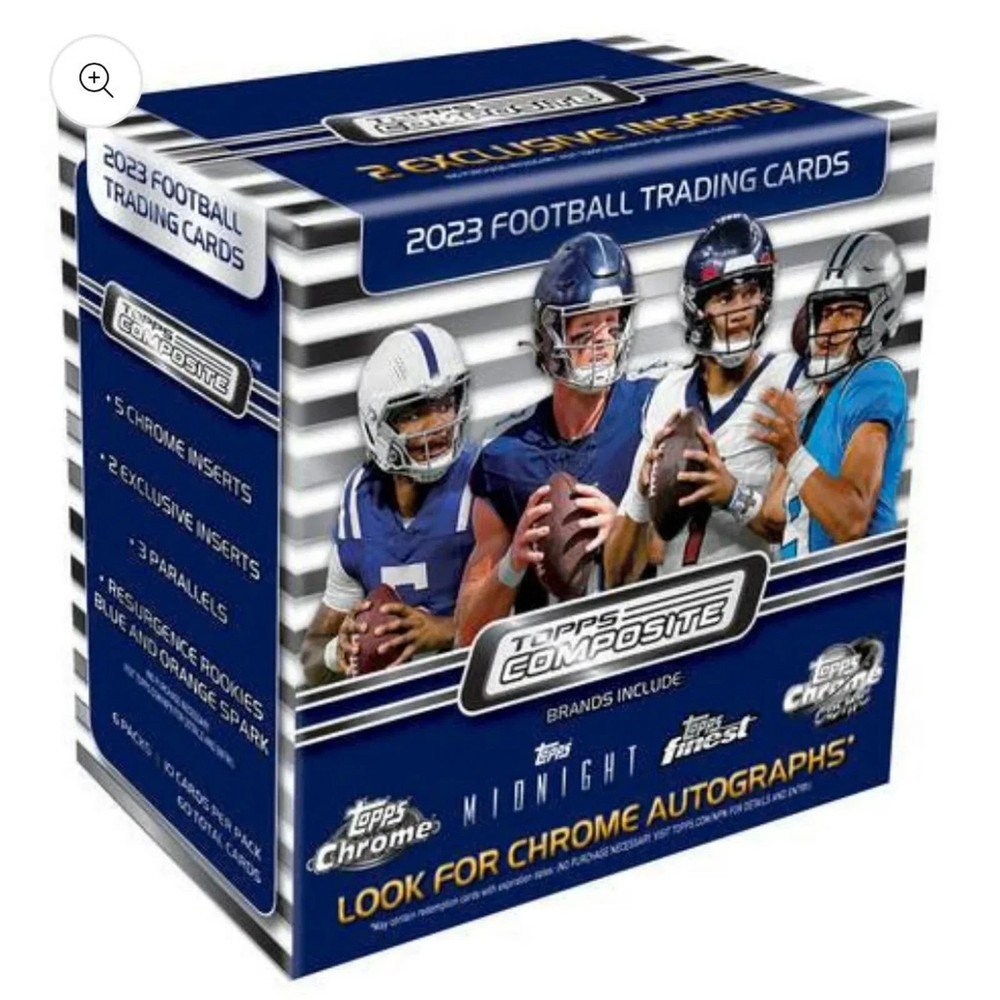 New 2023 Topps Composite Football Trading Cards Mega Box