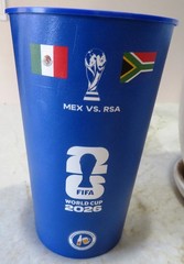 2 CUPS FIFA World Cup 2026 Mexico-South Africa 1st Opening Match Michelob Ultra