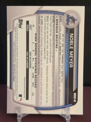 2023 Bowman Draft Chrome Noble Meyer #BDC-6 1st Bowman RC