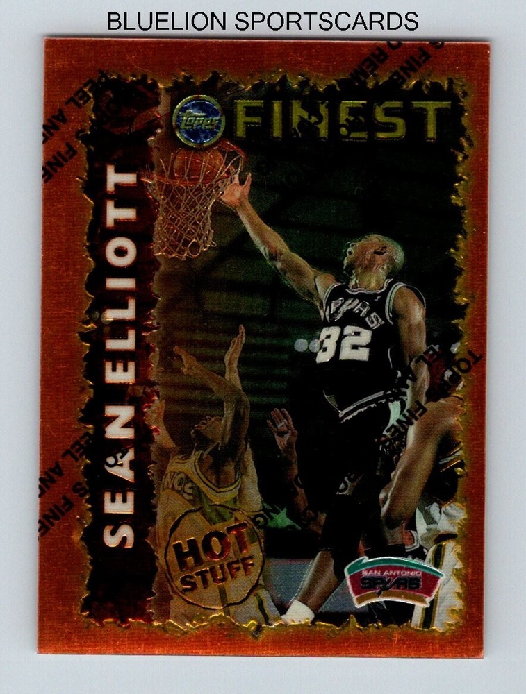 1995-96 Finest Hot Stuff #HS5 Sean Elliott