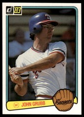 1983 Donruss #341 John Grubb