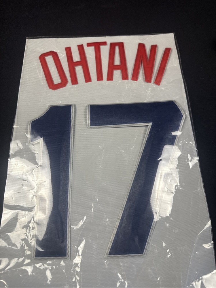 Shohei Ohtani #17 LA Angels Baseball Lettering Kit