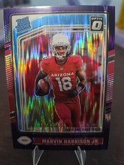 2024 Panini Donruss Optic – Rated Rookie Marvin Harrison Jr. #276 Purple…