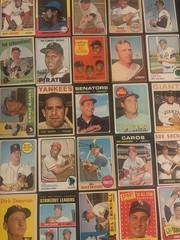 1950s 60s 70s Vintage Topps Hof Lot(125) Aaron Banks Berra Clemente Mantle Mays