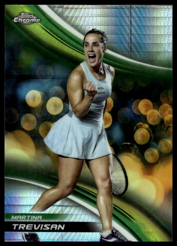 2025 Topps Chrome Tennis Martina Trevisan Prism Refractor #151