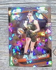 2025 Panini Prizm WNBA #18 Marina Mabrey Ice Prizms