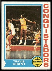 1974-75 Topps Travis Grant Rookie #259 San Diego Conquistadors