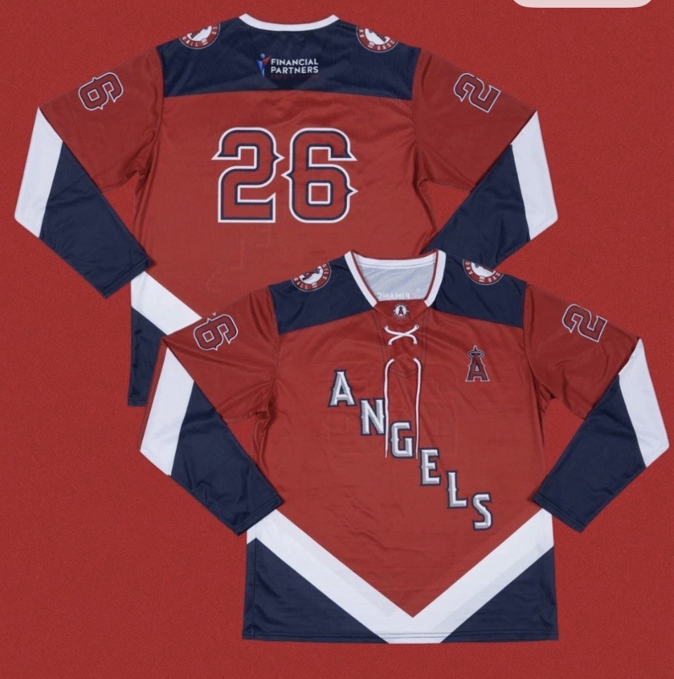 Los Angeles Angels of Anaheim Hockey Jersey SGA 4/20/26