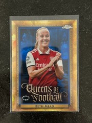 2022-23 Topps Chrome Sapphire UEFA Women&rsquo;s Beth Mead #Q-3 Queens of Football