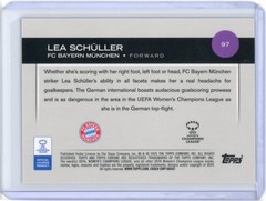2024-25 TOPPS CHROME UEFA WOMEN&rsquo;S UWCL PINK WAVE LEA SCHULLER 120/250