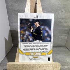 2025 Panini Donruss Elite Baseball Spellbound Insert Paul Skenes Pirates #11