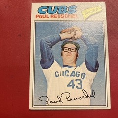 1977 Topps Baseball – #333 Paul Reuschel (RC) – Chicago Cubs EX Condition