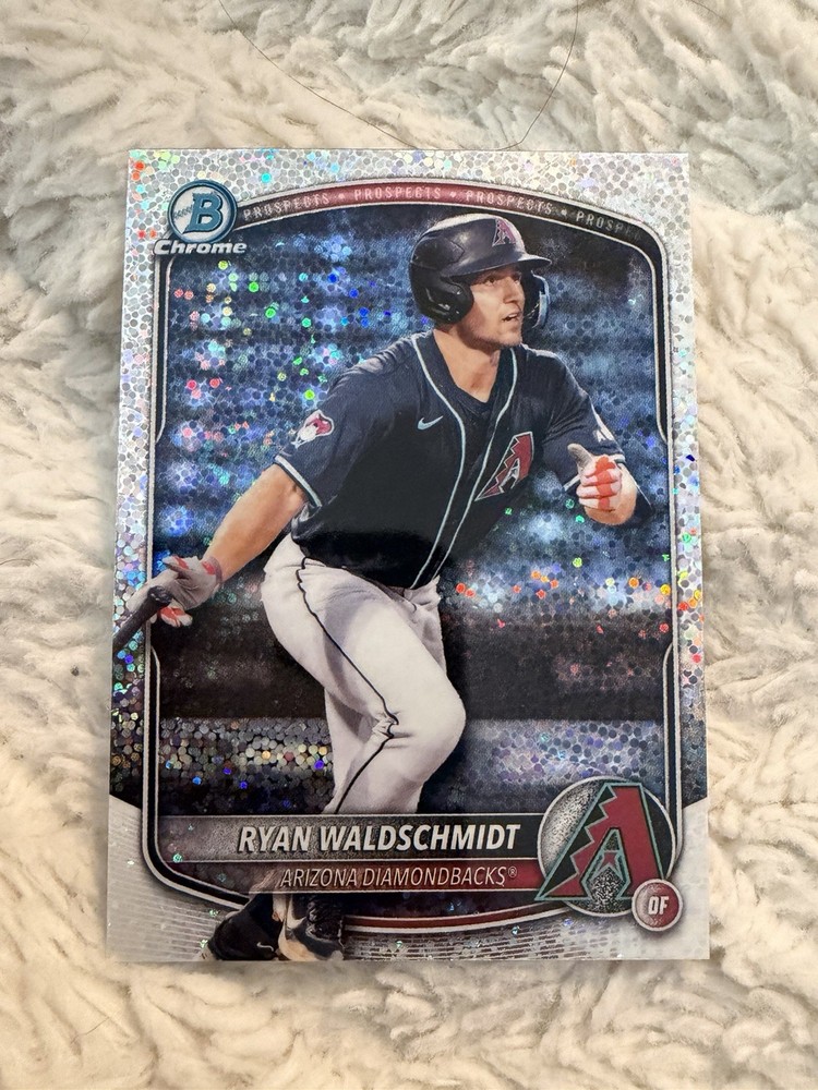 🔥2025 Bowman Chrome Draft Mini-Diamond Refractor #BDC-41 Ryan Waldschmidt🔥