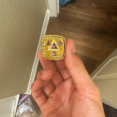 NBA Los Angeles Lakers Kobe Bryant 2002 NBA Finals Championship Ring Gold