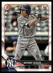 2018 Bowman Draft #BD-65 Anthony Seigler