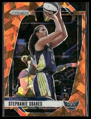 2024 Panini Prizm WNBA #47 Stephanie Soares Ice Orange Prizms