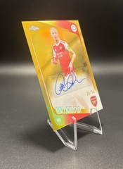 Topps UWCL 2025-26 Leah Williamson Arsenal Chrome Auto #CA-LW 28/50