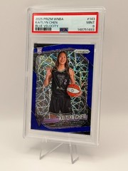 2025 Panini Blue Velocity Prizm WNBA – KAITLYN CHEN #143 Valkyries RC PSA 9
