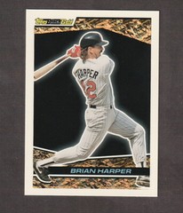 1993 Topps Black Gold Brian Harper #34 Minnesota Twins