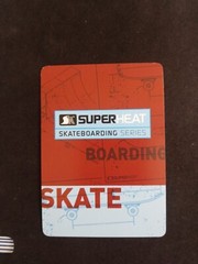 2011 Superheat Skateboarding Series Trading Card Game Vallely #178