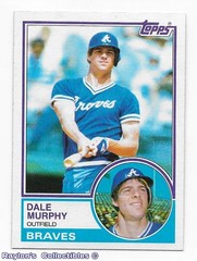 ⚾️ 1983 ~ Topps #760 ~ Dale Murphy ~ Braves ~ NrMt=7 ~ MVP ~ QTY