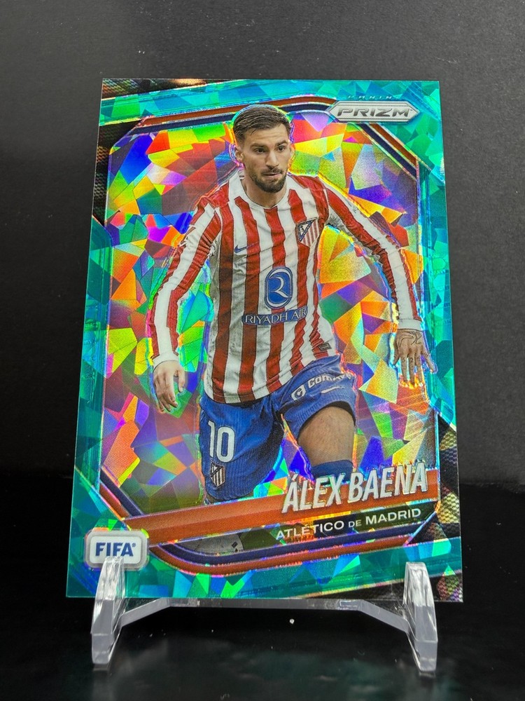 CZ2-869 – 2025-26 Panini – Prizm FIFA – Alex Baena #4 – /99 – Teal Cracked Ice