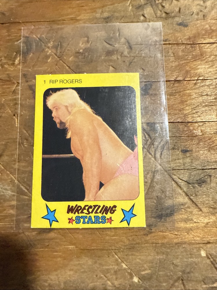 1986 Monty Gum Super Wrestling Stars – Rip Rogers #1