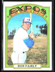 1972 Topps #405 Ron Fairly EX