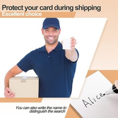 Convenient 200 Count Trading Card Protectors – 4.5 x 3.5 Inches for Collectors