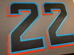 Miami Marlins Lettering Kit for an Authentic 2023 Jersey – ANY NAME & NUMBER