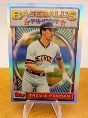 1993 Topps Finest – Baseball&rsquo;s Finest Travis Fryman #135 Refractor